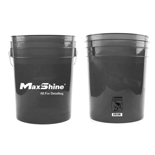 Maxshine Detailing Bucket Transparent 20L - schwarz