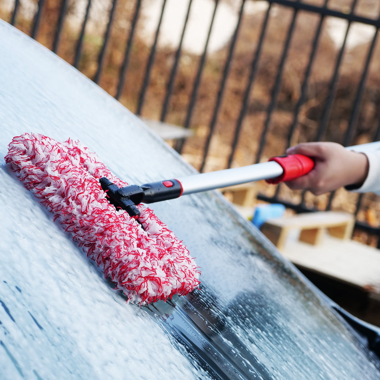 MaxShine Mikrofasertuch mit Verlängerung